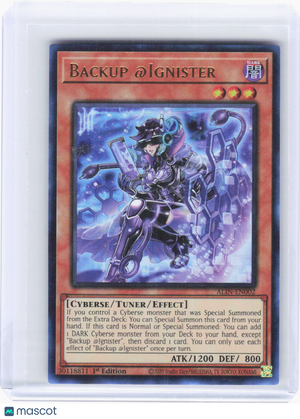 2025 YuGiOh! TCG—Backup @Ignister #ALIN-EN002 (ALIN)—Ultra Rare Foil 1st Edition