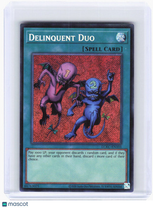 2020 Yu-Gi-Oh! TCG—Delinquent Duo #LCKC-EN101 Legendary Collection Kaiba—SR Foil
