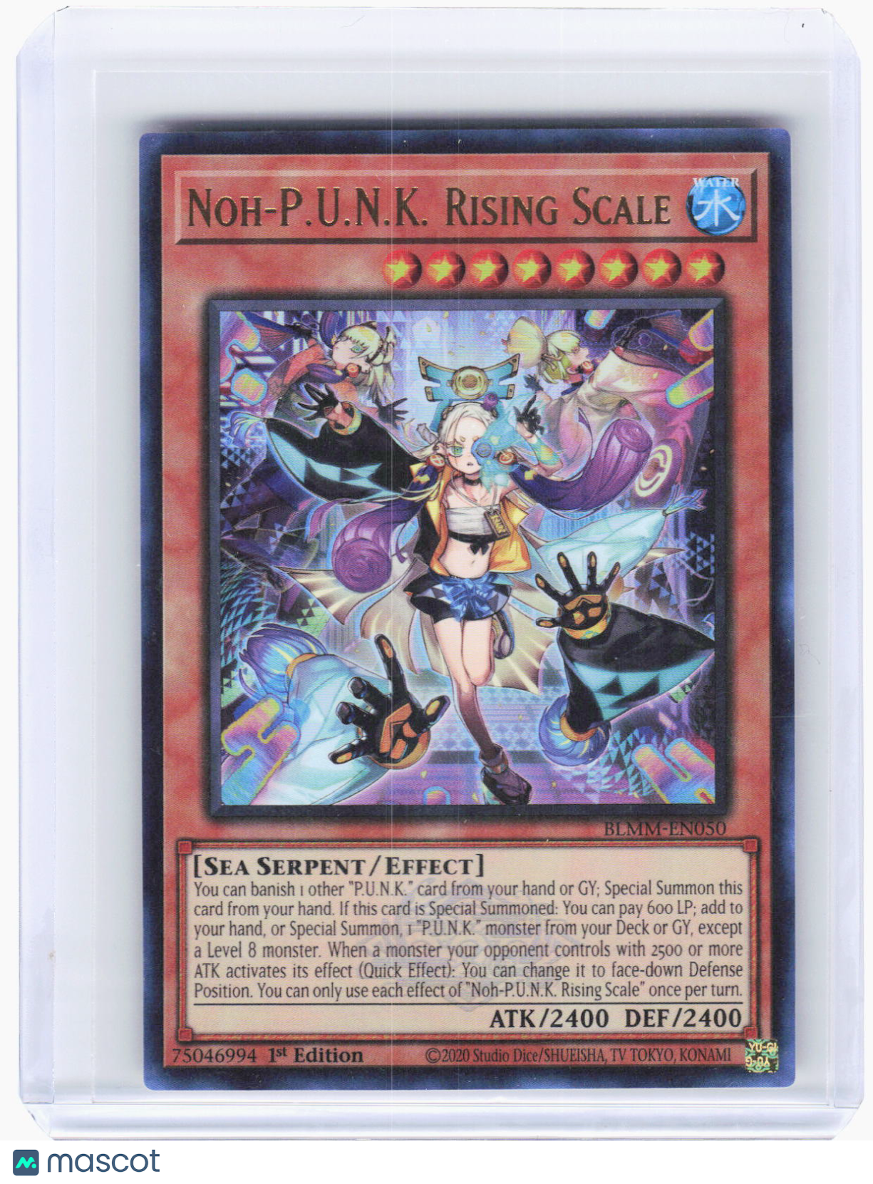 2023 Yu-Gi-Oh! TCG—Noh-P.U.N.K. Rising Scale #BLMM-EN050 (BLMM)—UR Foil 1st Ed