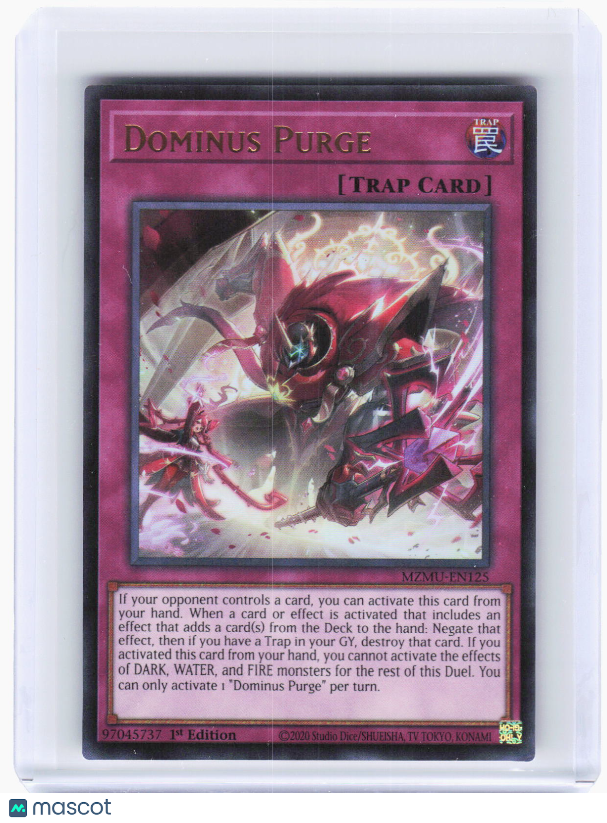2026 Yu-Gi-Oh! TCG—Dominus Purge #MZMU-EN125 Maze of Muertos—UR Foil 1st Edition