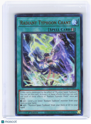 2025 Yu-Gi-Oh! TCG—Radiant Typhoon Chant #DOOD-EN061 (DOOD)—UR Foil 1st Edition