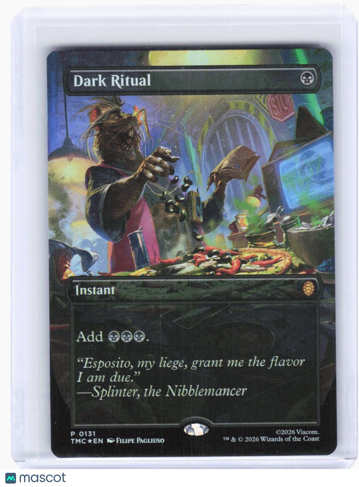 2024 Magic: The Gathering—Dark Ritual (Borderless) #131 (TMC)—Promo Foil