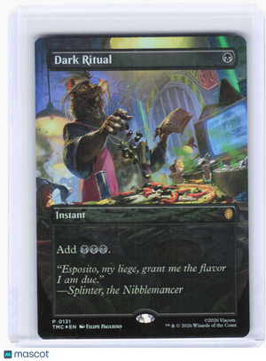 2024 Magic: The Gathering—Dark Ritual (Borderless) #131 (TMC)—Promo Foil
