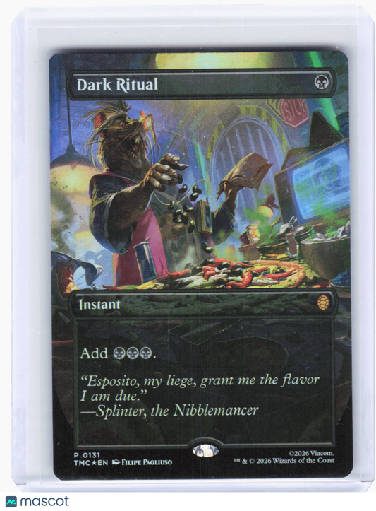 2024 Magic: The Gathering—Dark Ritual (Borderless) #131 (TMC)—Promo Foil