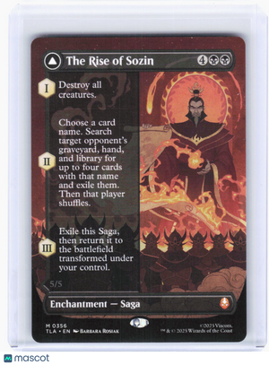 2025 Magic: The Gathering—The Rise of Sozin #356 (TLA)—Mythic Non-Foil