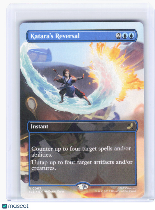2025 Magic: The Gathering—Katara's Reversal (Borderless) #63 (TLE)—Rare Non-Foil