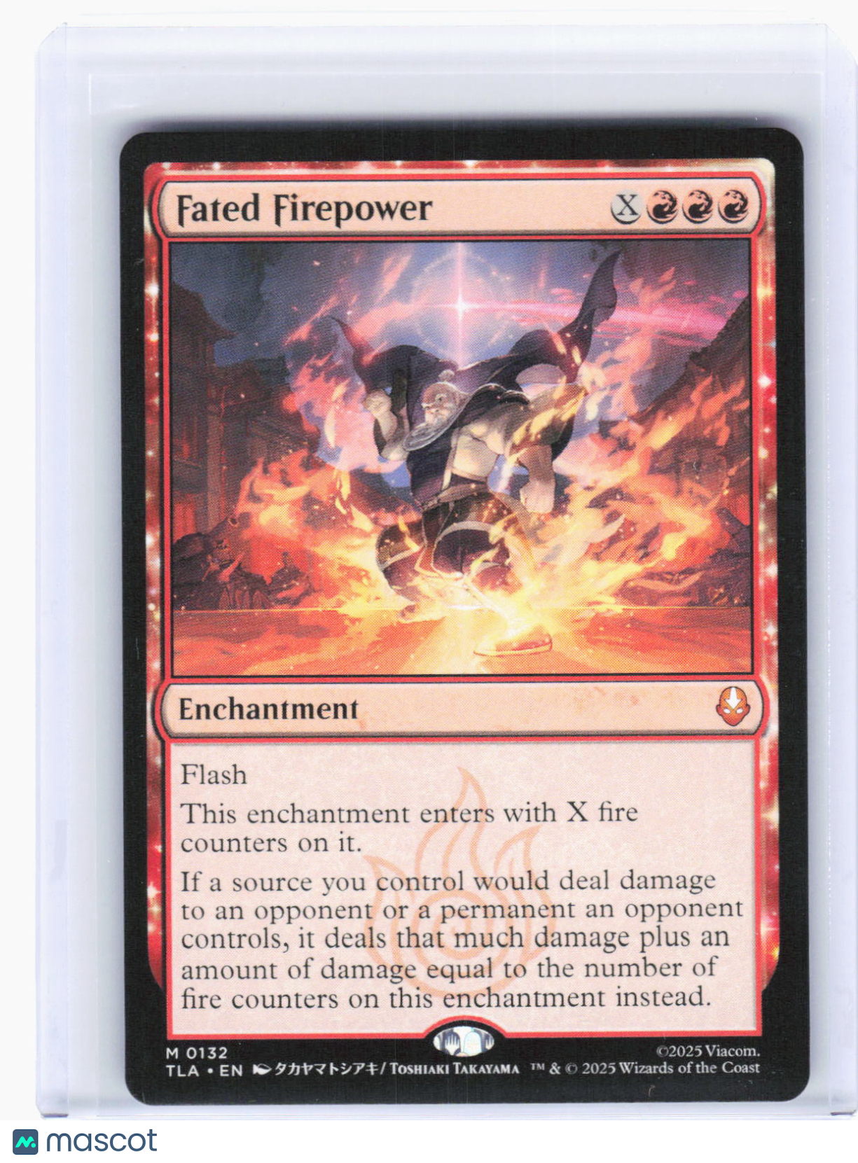 2025 Magic: The Gathering—Fated Firepower #132 (TLA)—Mythic Non-Foil