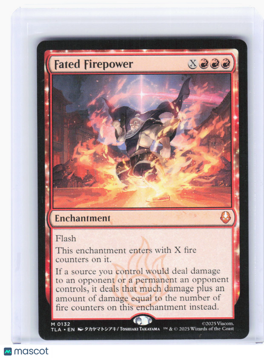 2025 Magic: The Gathering—Fated Firepower #132 (TLA)—Mythic Non-Foil
