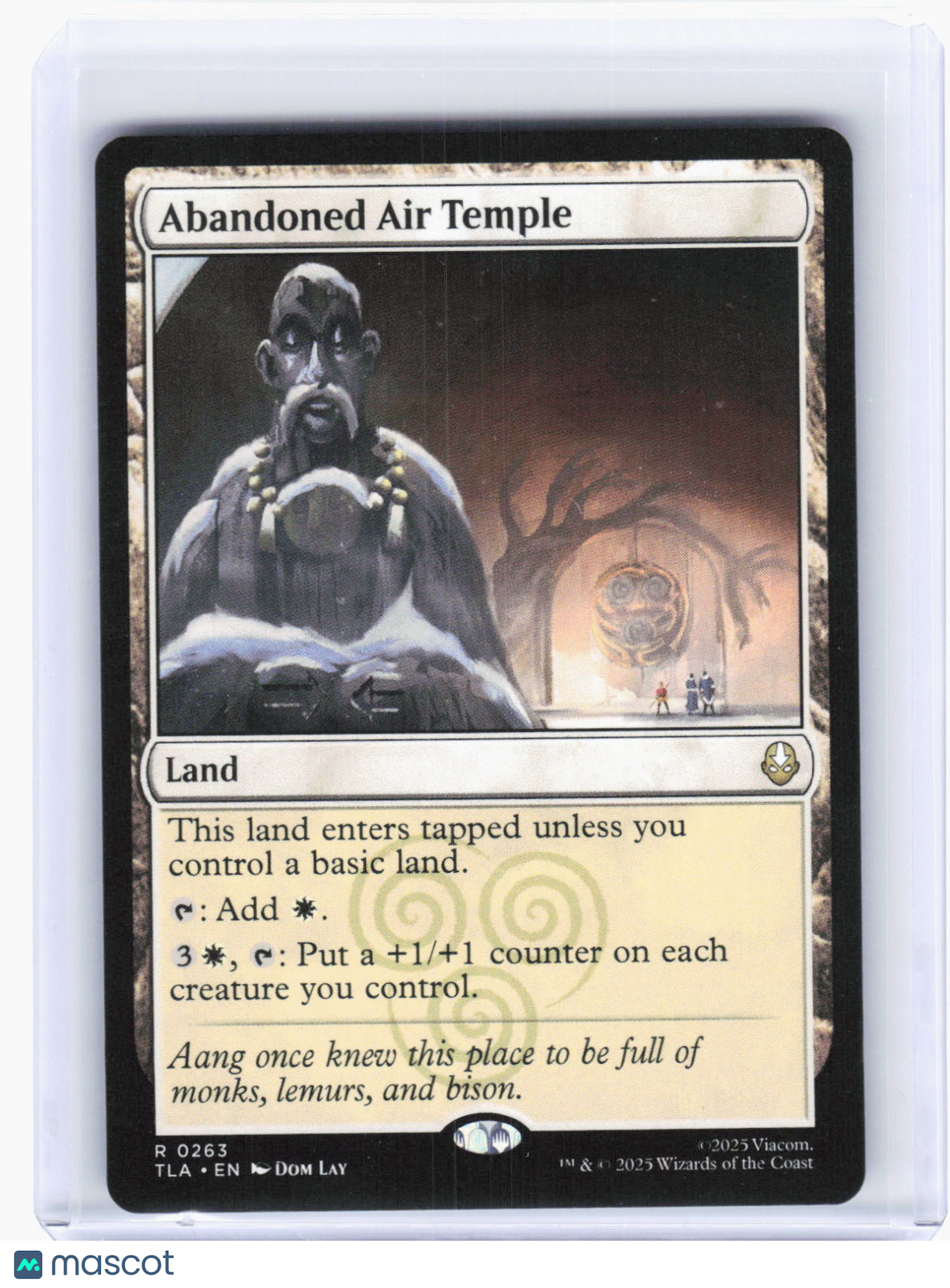 2025 Magic: The Gathering—Abandoned Air Temple #263 (TLA)—Rare Non-Foil