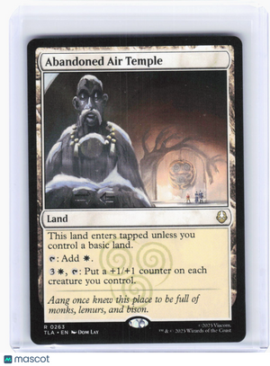 2025 Magic: The Gathering—Abandoned Air Temple #263 (TLA)—Rare Non-Foil