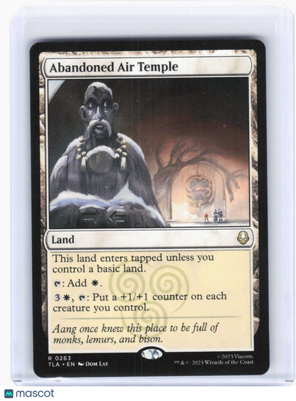 2025 Magic: The Gathering—Abandoned Air Temple #263 (TLA)—Rare Non-Foil