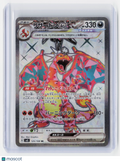 2023 Pokemon—Charizard ex #125/108 Sv3: Ruler of the Black Flame—SR Holo JPN