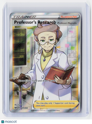 2020 Pokemon—Professor's Research [Magnolia] #201/202 Sword & Shield—UR Holo