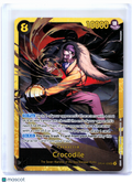 2026 One Piece Card Game—Crocodile #OP14-120 The Azure Sea's Seven—SEC Foil