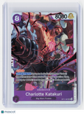 2025 One Piece CG—Charlotte Katakuri #OP11-067 A Fist of Divine Speed—SR Foil