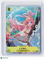 2025 One Piece Card Game—Shirahoshi (Alternate Art) #OP12-102—SR Holo Japanese