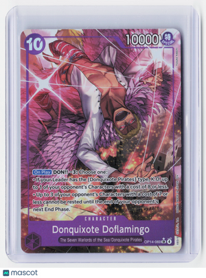 2026 One Piece Card Game—Donquixote Doflamingo (Alt Art) #OP14-069—SR Holo