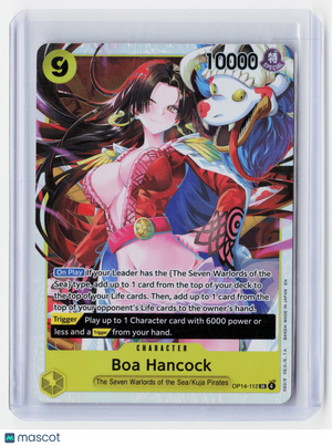 2026 One Piece Card Game—Boa Hancock #OP14-112 The Azure Sea's Seven—SR Holo