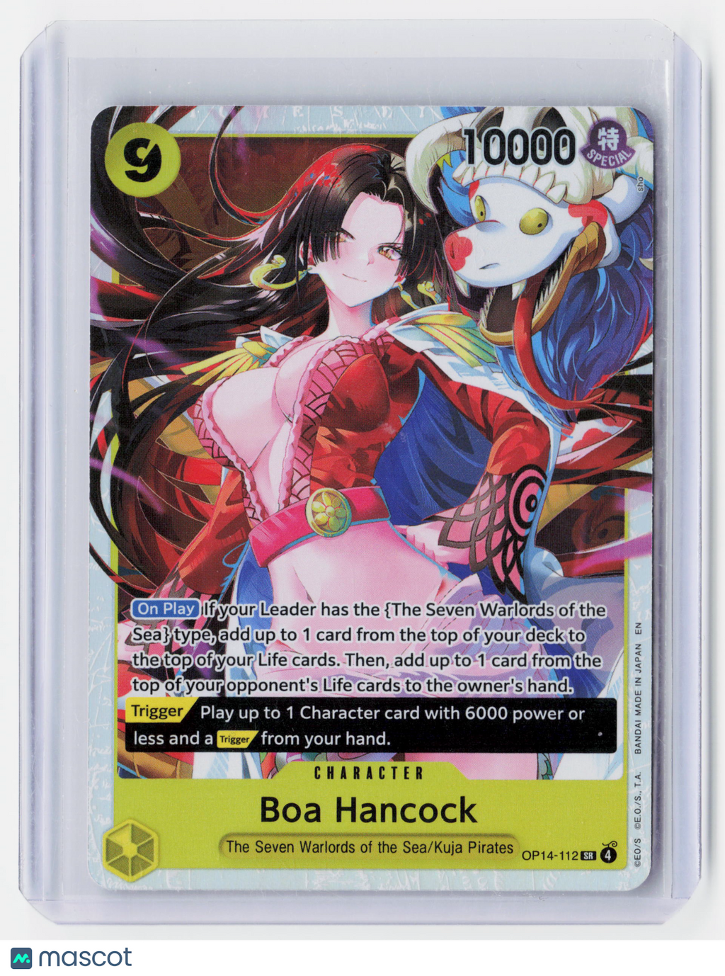 2026 One Piece Card Game—Boa Hancock #OP14-112 The Azure Sea's Seven—SR Holo
