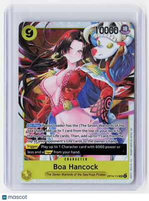 2026 One Piece Card Game—Boa Hancock #OP14-112 The Azure Sea's Seven—SR Holo