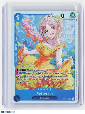 2026 One Piece—Rebecca #OP15-053 Adventure on Kami's Island—Holo