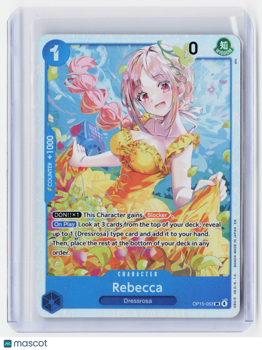 2026 One Piece—Rebecca #OP15-053 Adventure on Kami's Island—Holo