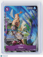 2026 One Piece CG—Ohm (Alt Art) #OP15-061 Adventure on Kami's Island—Rare Holo