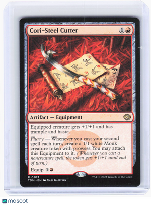 2025 Magic: The Gathering—Cori-Steel Cutter #103 (TDM)—Rare Non-Foil