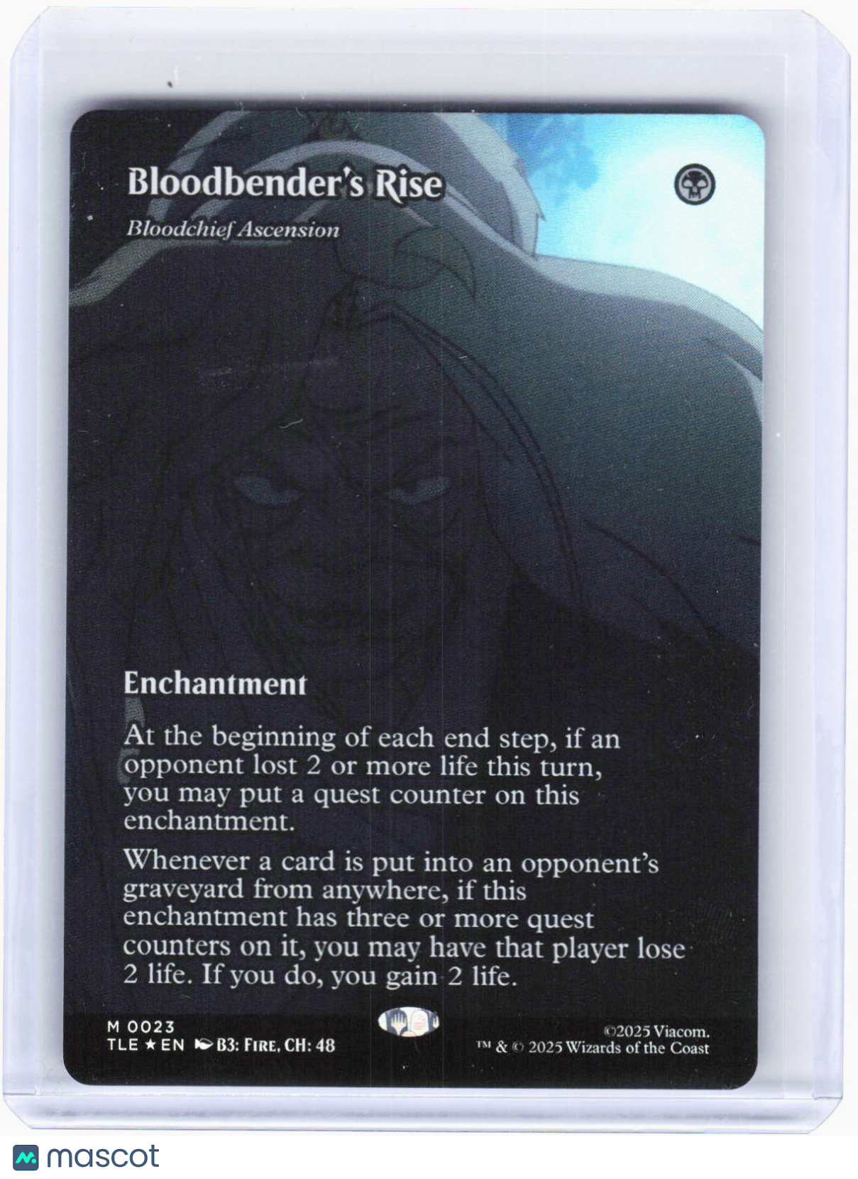 2025 Magic: The Gathering—Bloodbender's Rise (Borderless) #23 (TLE)—Mythic Foil