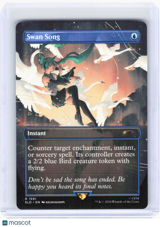 2024 Magic: The Gathering—Swan Song #1591 Secret Lair Drop Series—Rare Non-Foil