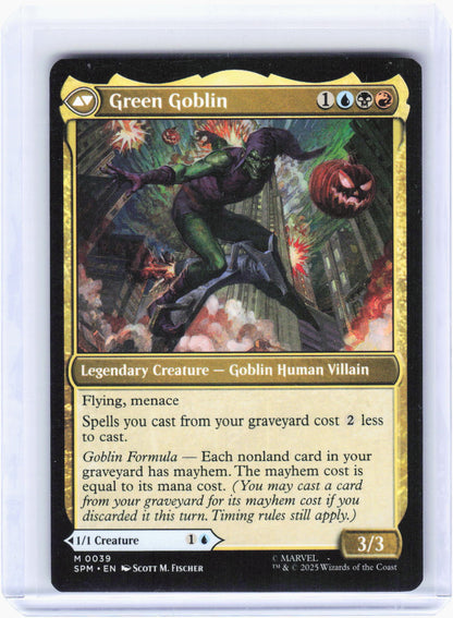 2025 Magic: The Gathering—Norman Osborn #39 Marvel's Spider-Man—Mythic Non-Foil