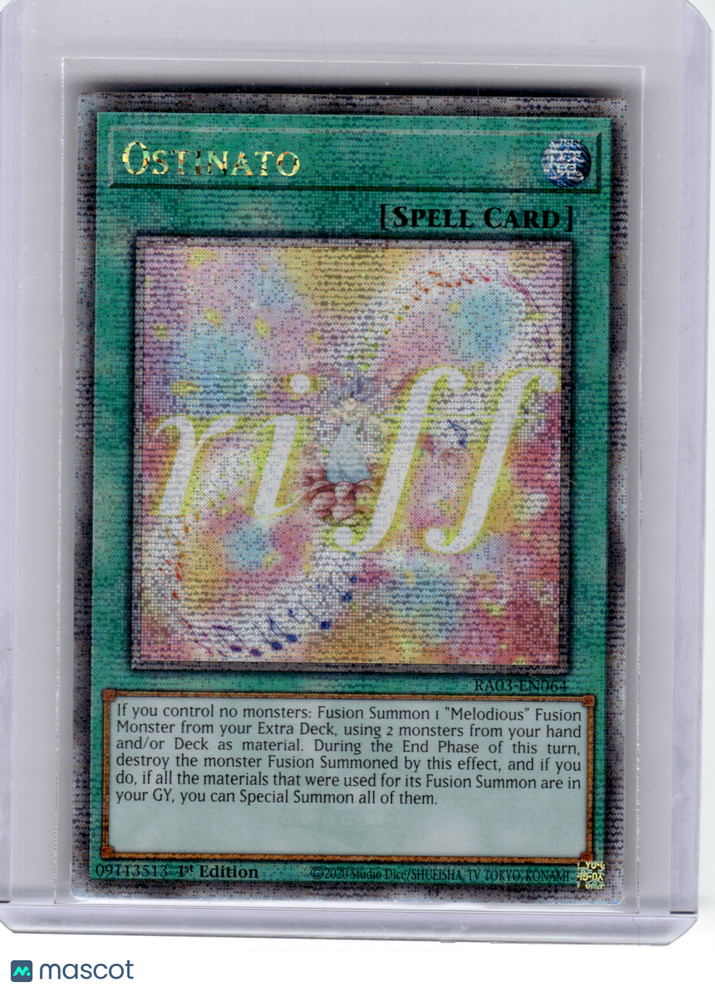 Ostinato #RA03-EN064 Quarter Century Bonanza—Foil (First Edition)