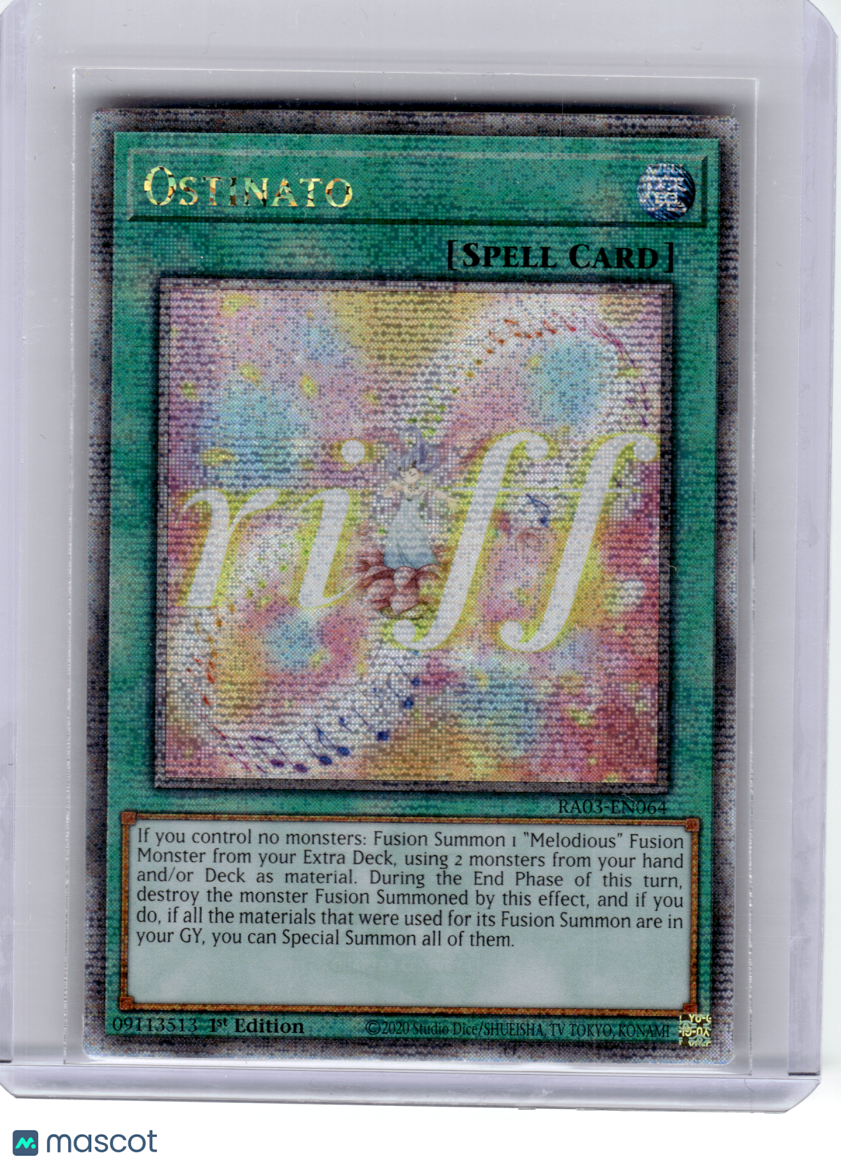 Ostinato #RA03-EN064 Quarter Century Bonanza—Foil (First Edition)