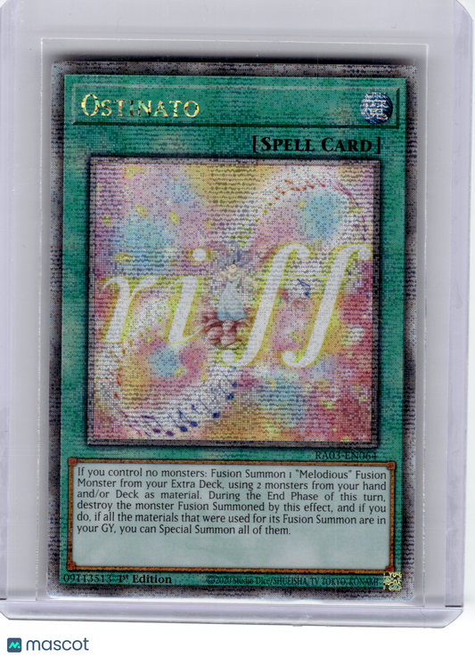 Ostinato #RA03-EN064 Quarter Century Bonanza—Foil (First Edition)