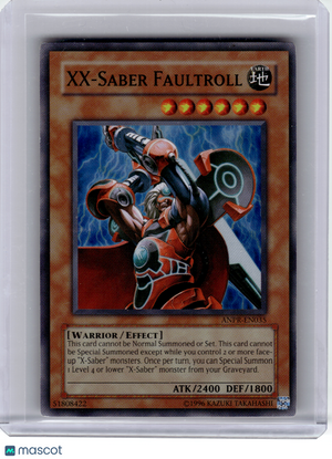 2009 Yu-Gi-Oh!—XX-Saber Faultroll #ANPR-EN035 Ancient Prophecy—Super Rare Foil
