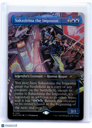 2023 Magic: TG—Sakashima the Impostor #1232 Secret Lair Drop—Rare Foil