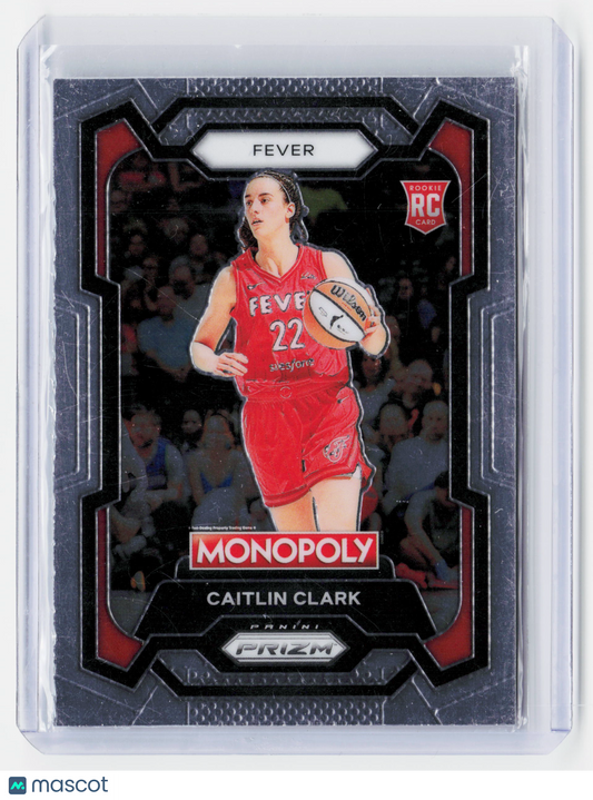 2024 Panini Prizm Monopoly Basketball—Caitlin Clark #65 RC