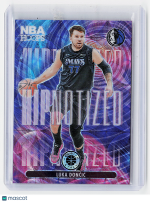 2024 Panini NBA Hoops Premium Stock Hipnotized Prizm Basketball—Luka Dončić #9