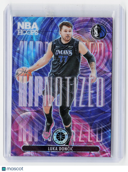 2024 Panini NBA Hoops Premium Stock Hipnotized Prizm Basketball—Luka Dončić #9