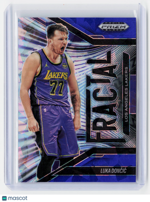 2025 Panini Prizm Black Fractal Basketball—Luka Dončić #2 118/125