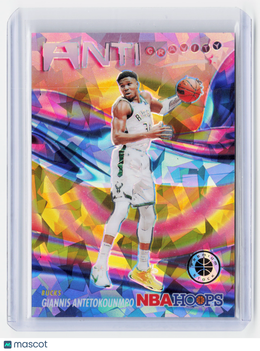 2024 Panini NBA Hoops Anti-Gravity—Giannis Antetokounmpo #12 Prizm Gold 10/10