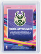 2024 Panini NBA Hoops Anti-Gravity—Giannis Antetokounmpo #12 Prizm Gold 10/10