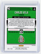 2019 Panini Donruss Optic Soccer—Carlos Vela #148 Auto Blue 85/99