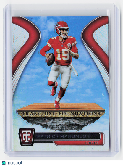 2025 Panini Totally Cert. Franchise Foundations Football—Patrick Mahomes II #2
