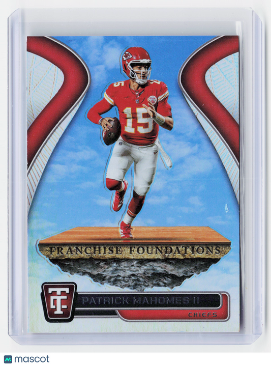 2025 Panini Totally Cert. Franchise Foundations Football—Patrick Mahomes II #2