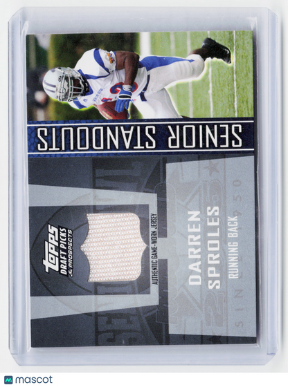 2005 Topps Draft Picks & Prospects Senior Standouts—Darren Sproles #SS-DS