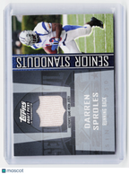 2005 Topps Draft Picks & Prospects Senior Standouts—Darren Sproles Patch #SS-DS