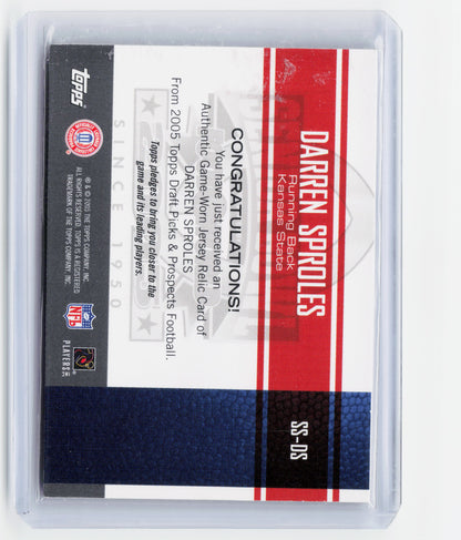 2005 Topps Draft Picks & Prospects Senior Standouts—Darren Sproles #SS-DS