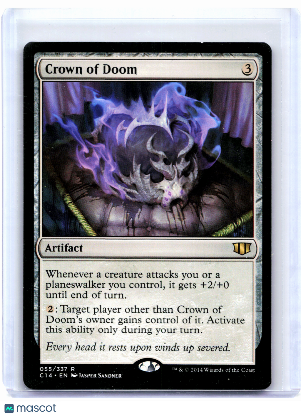 2014 Magic: The Gathering—Crown of Doom #055 Commander 2014—Rare Nonfoil