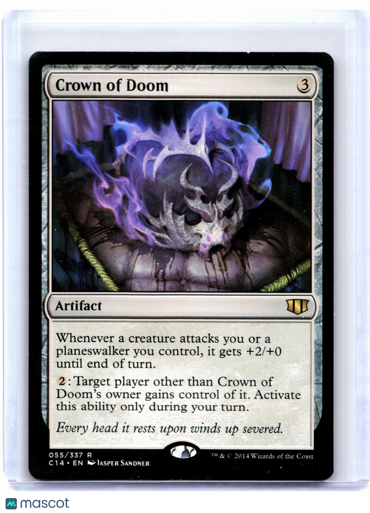 2014 Magic: The Gathering—Crown of Doom #055 Commander 2014—Rare Nonfoil